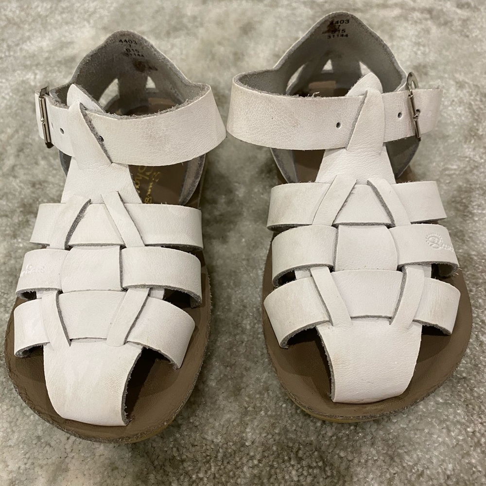 White Sun San Sharks Sandals